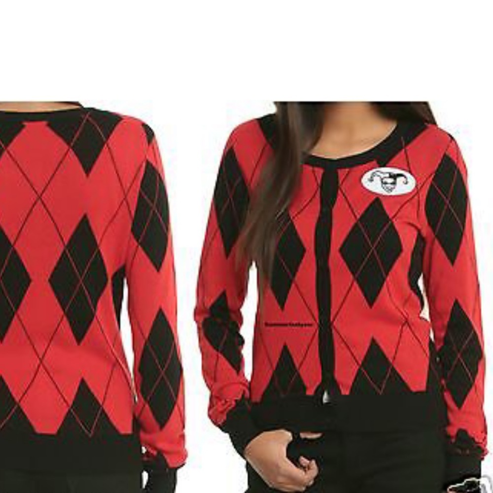 Hot Topic Harlequin Cardigan
